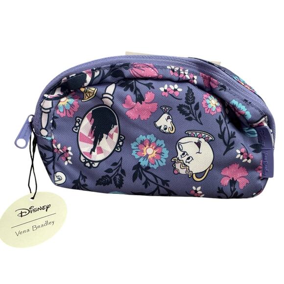 Vera Bradley Disney Beauty & The Beast Belle\'s Friends Mini Belt Bag NWT